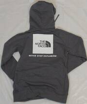 ※送料込【USA購入、未使用タグ付】ノースフェイス レディース レッドボックス パーカー XS グレー THE NORTH FACE Red Box Hoodie_画像3