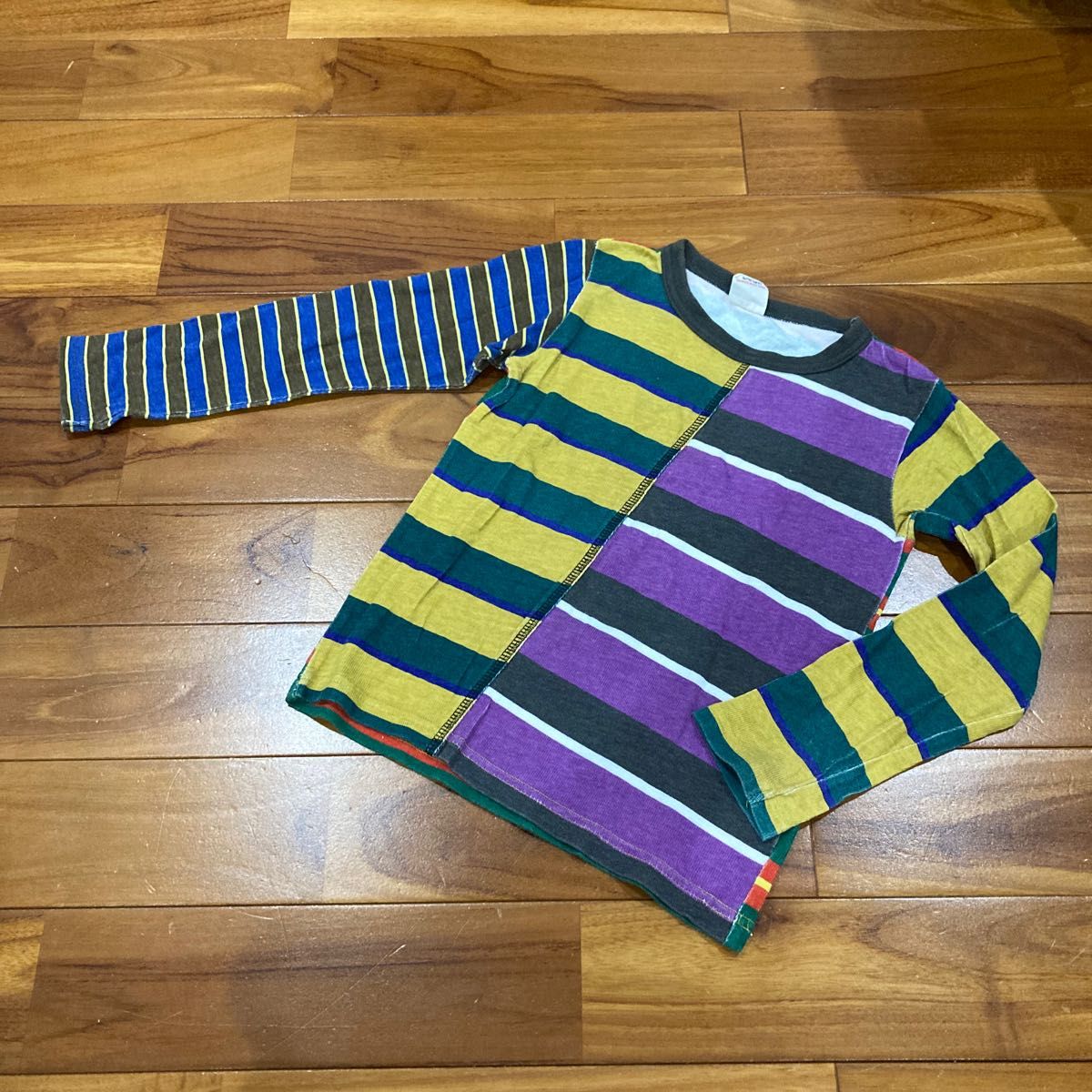 JUNK STORE デザイン　ボーダー　ロンT 子供用　120㌢　長袖tシャツ