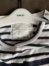 サカイ sacai kids ボーダーカットソー_画像3