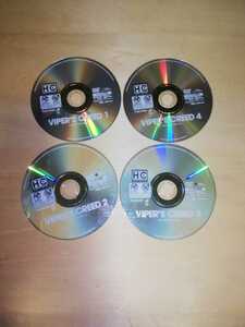 ヴァイパーズクリード　レンタル専用DVDのみ四枚まとめ　日本アニメーション