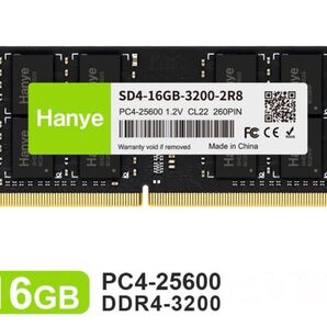 ノートPC用メモリ PC4-25600(DDR4-3200) 16GB