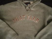 PHAT FARM ファットファーム プルオーバー　パーカ　グレー　XL　 厚手 _画像2