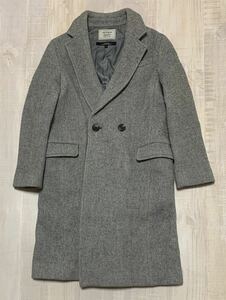 【格安】JOURNAL STANDARD relume ジャーナルスタンダード レリューム 日本製 VICTORIAN Lambs wool 使用 チェスター コート ピーコート