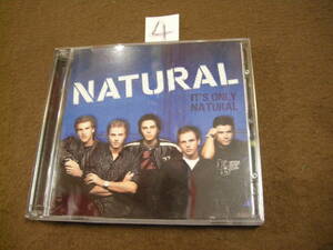 ④輸入盤CD!　NATURAL　イッツオンリーナチュナル　DVD付