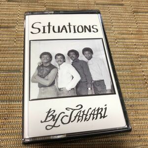 DWIGHT SYKES & JAHARI - SITUATIONS cassette tape PPU