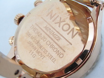 NIXON ニクソン THE 42-20 CHRONO クロノグラフ クォーツ腕時計♪AC18737_画像6