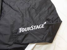 TOURSTAGE GOLF ツアーステージ ゴルフ 撥水 ウインドブレーカー ジャケット　LL　黒_画像5