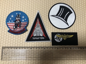 Аксессуары, Аксессуары VF-14 Tophatters/F-14 TOMCAT 4 шт. комплект US Air Force USAF нашивка patch CWU-36/P 45/P.купить NAYAHOO.RU