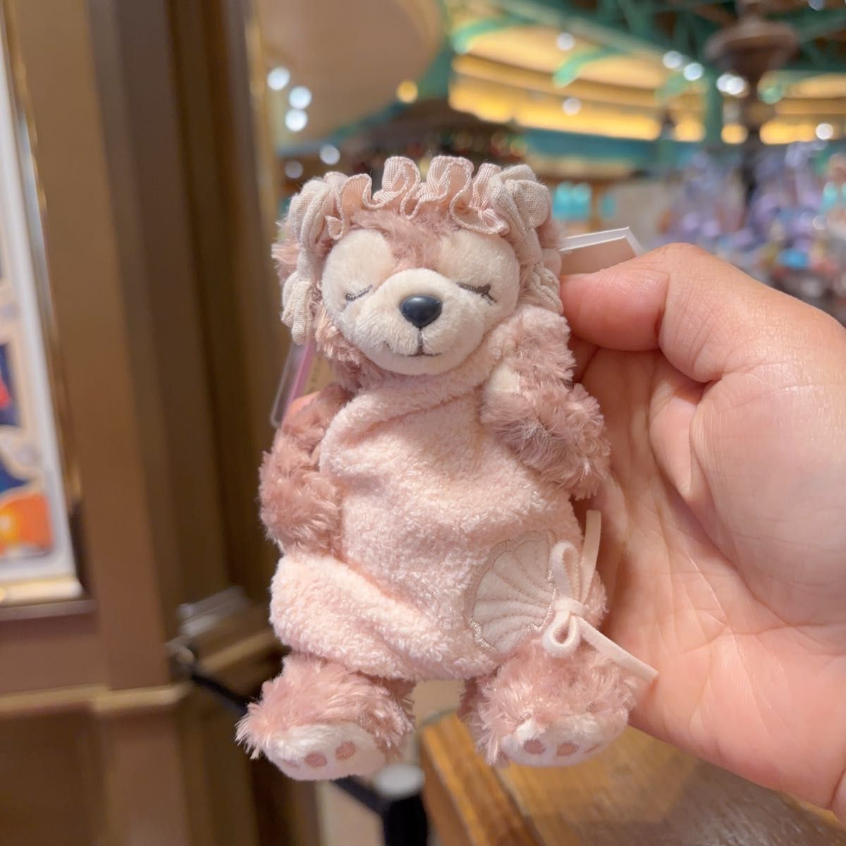 上海ディズニー新作 ふわふわ夢 オルメルぬいぐるみキーチェーン