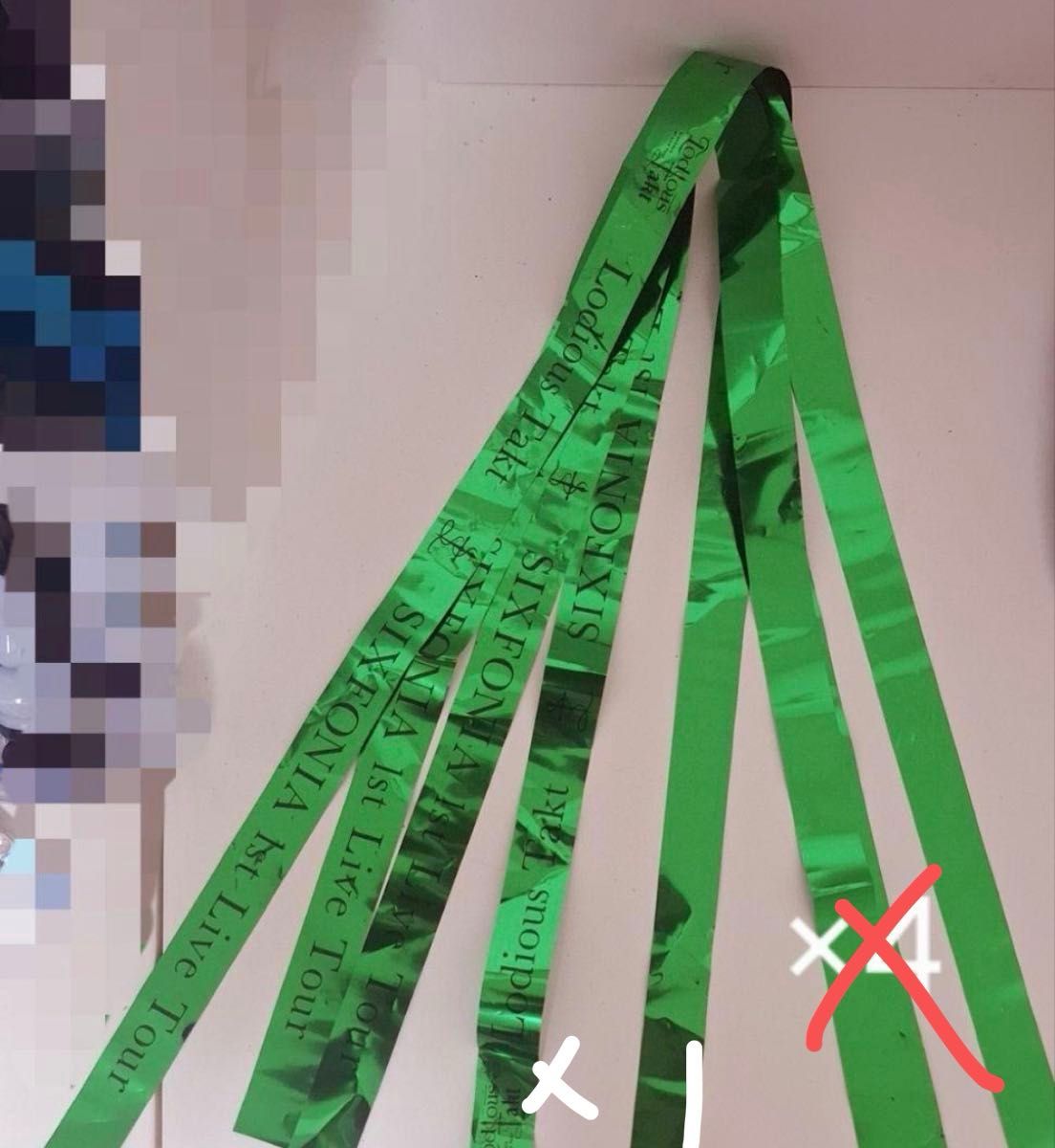 シクフォニ すち　銀テ　銀テープ