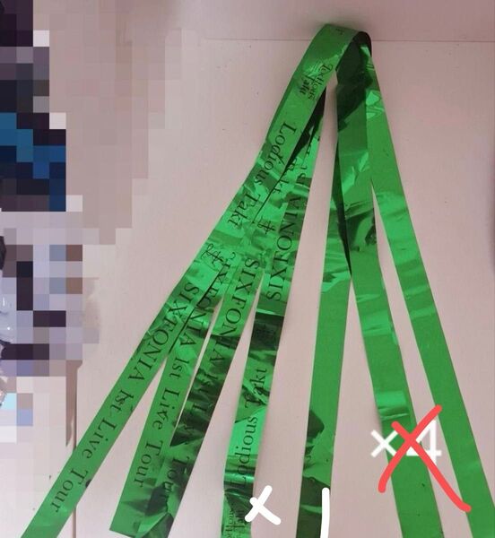 シクフォニ すち 銀テ 銀テープ