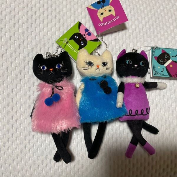 ラスト1セット 完売品! カルディ クリスマス2024 くたくたネコ3匹セット