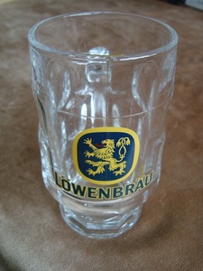 ジョッキグラス LOWENBRAU ノベルティ未使用品