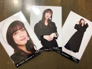 【匿名配送 送料無料 最終値下げ】乃木坂46 吉田綾乃クリスティー 生写真 モノトーン ヨリ チュウ ヒキ 三種 コンプ 2020.October-Ⅱ
