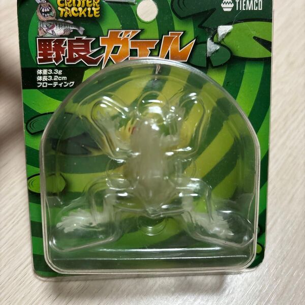 30 ティムコ 野良ガエル 1個 レア フロッグルアー 体重3.3g 体長3.2cm フローティング バス釣り ワーム 釣具 釣り