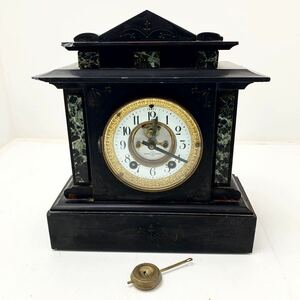  Meiji period operation goods -ply thickness rare goods antique bracket clock Seikosha hand winding machine retro operation goods present condition goods 