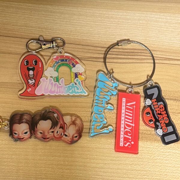 Number_i アクリルキーホルダー アクキーなんばーあい 平野紫耀 岸優太 神宮寺勇太