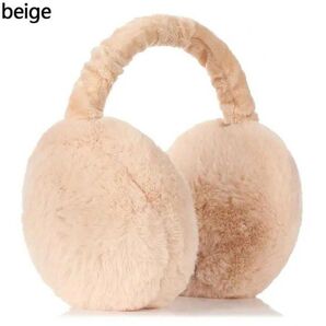 新品未使用 イヤーマフラー イヤーマフ 耳あて ベージュ