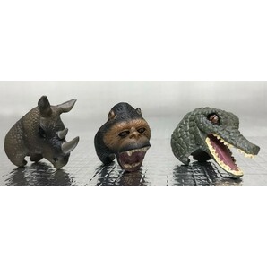 【中古品】ネイチャーアニマルリングコレクション２（動物フィギュア指輪）９個の画像5