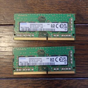 ノートPC用 SAMSUNG DDR4 SO-DIMM PC4-3200 8GB×2枚 16GB