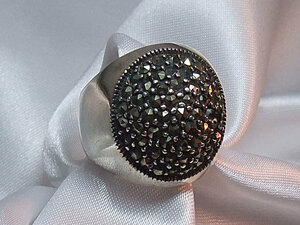 silver製リング銀製品指輪アンティークデザイン造りの美しいシルバー製品ジュエリー未使用ビンテージコンディション！きれいな高品質 e189
