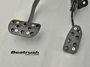 【LAILE/レイル】 Beatrush アルミペダルセット ブラック スズキ スイフトスポーツ ZC31S オートマチック車専用 [S48042PS-AK]