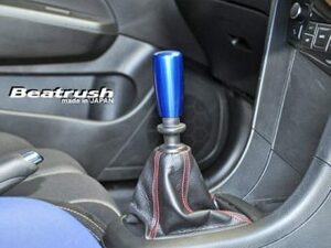 【LAILE/レイル】 Beatrush シフトノブ Type-EBR M12×1.25P φ34mm アルミ/Blue 86/BRZ/インプレッサ/スイフトスポーツ [A91212AB-EBR]