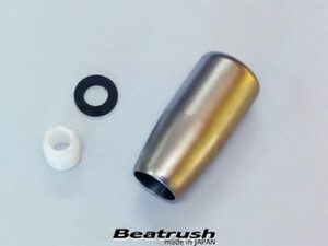 【LAILE/レイル】 Beatrush チタン・シフトノブ Type-EBR サンドブラスト仕上げ M10×1.5P φ34mm [A91015TB-EBR]