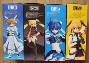  Magical Girl Lyrical Nanoha The MOVIE 1st actstagdo Smile Company feito* Testarossa высота блок ... все 4 вида комплект новый товар нераспечатанный товар 