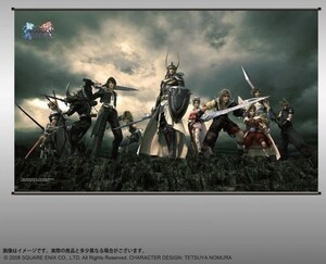 ファイナルファンタジー ディシディア/DISSIDIA FINAL FANTASY ウォールスクロールポスター クラウド PS4 PC XBOX switch 新品未使用品