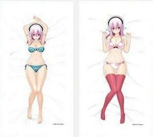  Super Sonico swimsuit ... sheet that 2 all 2 kind set rare new goods unopened goods ni Toro plus 