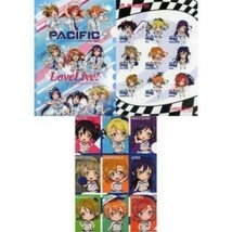 ラブライブ μ’s×PACIFIC RACING TEAM クリアファイル3枚セット 個人スポンサー特典 Aqours (高坂穂乃果 矢澤にこ 南ことり)非売品 新品_画像1