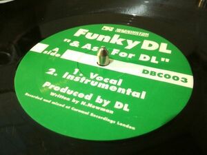 盤EX　Funky DL - & Ask For DL / レコード 12' LP　#Dsell2
