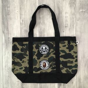 * Ise city . limitation * mastermind × BAPE MMJ camo tote bag a bathing ape Ape Bape A Bathing Ape master ma India tote bag