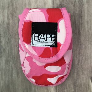 ABC camo pink ポーチ a bathing ape BAPE エイプ ベイプ アベイシングエイプ ABCカモ ピンク 迷彩 ウエスト ポーチ