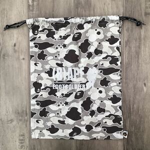 sta camo 巾着袋 a bathing ape bape foot soldier バッグ bag エイプ ベイプ フットソルジャー psyche camo 迷彩 nigo 7541