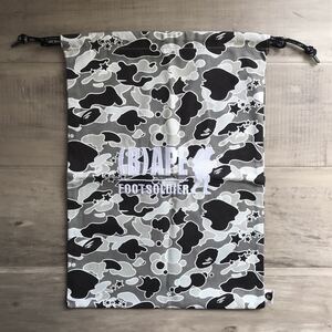 ★新品★ sta camo 巾着袋 a bathing ape bape foot soldier バッグ bag エイプ ベイプ フットソルジャー psyche camo 迷彩 nigo 1212