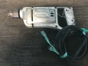 ★岐阜発　日立工機 / HITACHI / 電気ドリル △ NU-DH3 / 10mm / ELECTRIC DRILL / 動作品 / スパーク有り / 難有り / 中古品□12/22□★