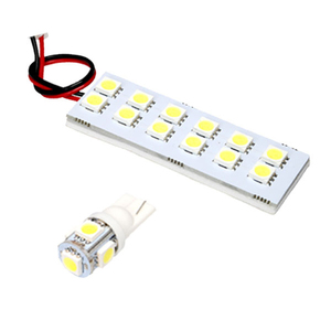 ルームランプ LED 鬼爆閃光 総発光数51発 JB23W ジムニー 1-3型 ラゲッジ設定車 [H10.10-H13.12] 2点セット