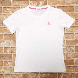 #レディース(トップス)【le coq sportif】★ルコック★半袖Tシャツ★トレーニングウェア★スポーツウェア★表記サイズ(M)★送料無料★s-27