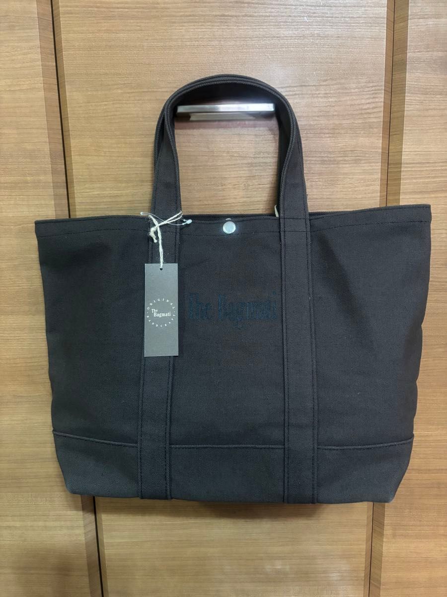The Bagmati ザバグマティ キャンバストートバッグ ダークブラウン　タグ付き未使用