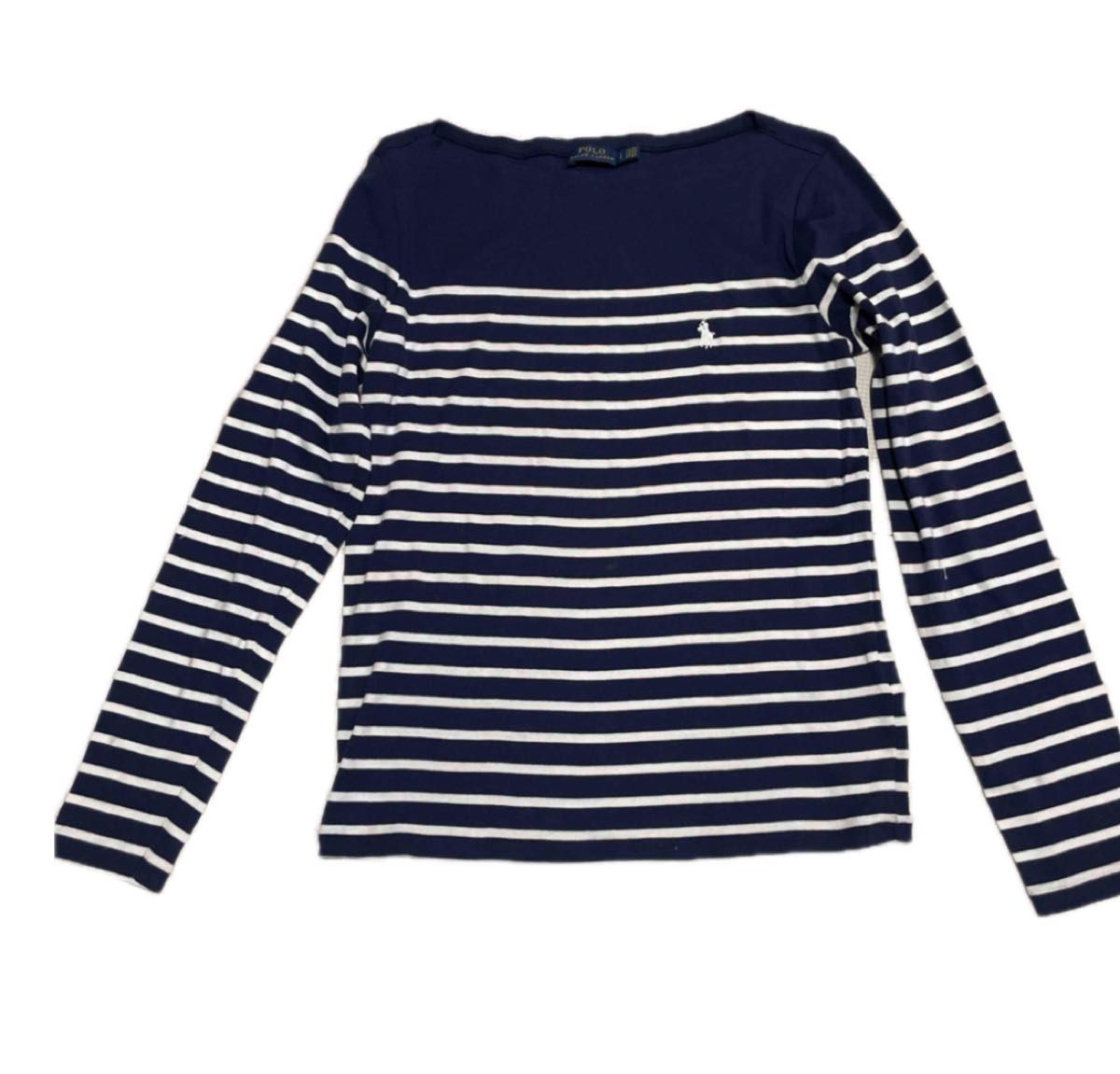POLO RALPH LAUREN ポロラルフローレン ボーダー 長袖Tシャツ ネイビー