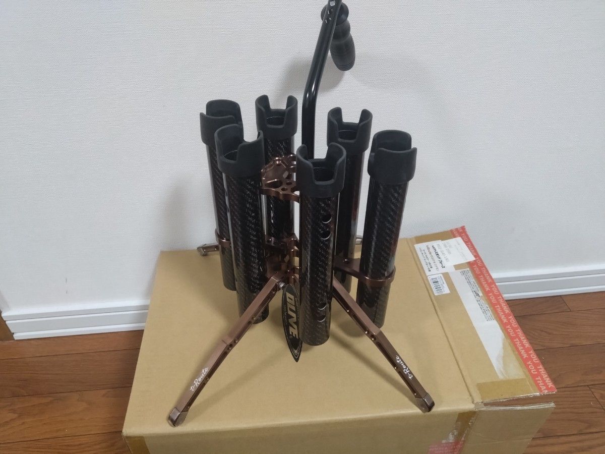 ドライブロッドスタンド フォース t-Route オリカラシナモン ブラウン DLIVE