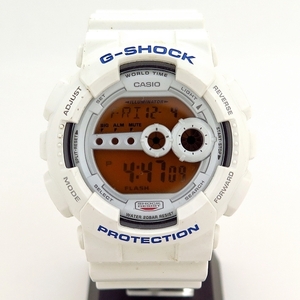 [CASIO/ Casio ]G-SHOCK GD-100SC-7 Crazy Colors white men's wristwatch popular stylish [ used ]/10022332