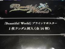 【新品未使用】～【美麗品】　ブラインドポスター 　Beautiful World 　★Ｑ_画像4