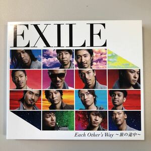 貴重です！　EXILE CD+DVD Each Other's Way 　～旅の途中～　【20-12A】