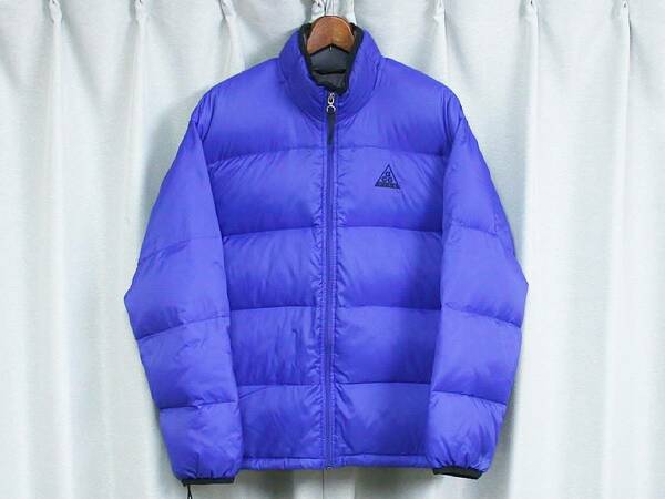 ◆希少◆90s old NIKE ACG ナイキ ダウンジャケット ロイヤルブルー 旧タグ ヴィンテージ アウトドア キャンプ Y2K 90s 古着女子 送料無料