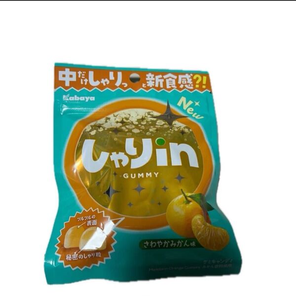 カバヤ食品 しゃりinグミ みかん 52g