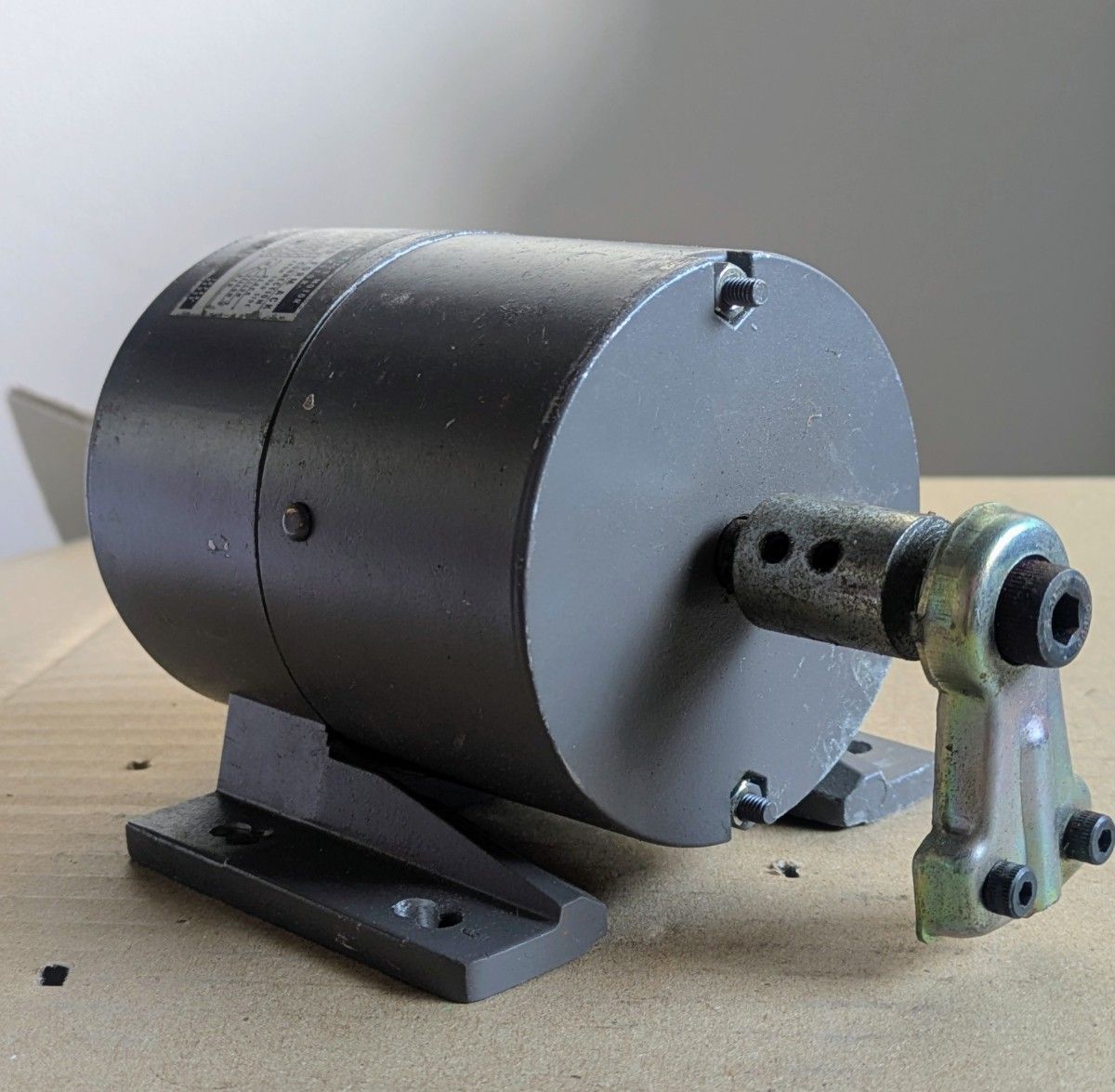 vintage/北芝電機 単相誘導電動機 37W コンデンサモーター SIKD 100V モーター kitashiba