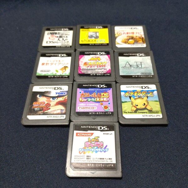 ニンテンドーDS ゲームソフト 10本セット しゅごキャラ! ポケモン など
